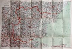 Thumbnail: Geographia Three inch map 1944